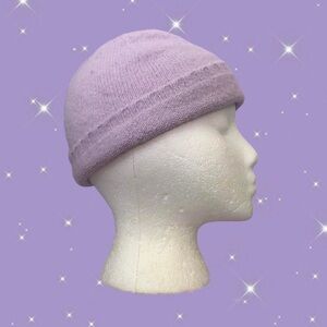 NWOT Wild Fable Women’s Lightweight Knit Pastel Purple Winter Beanie